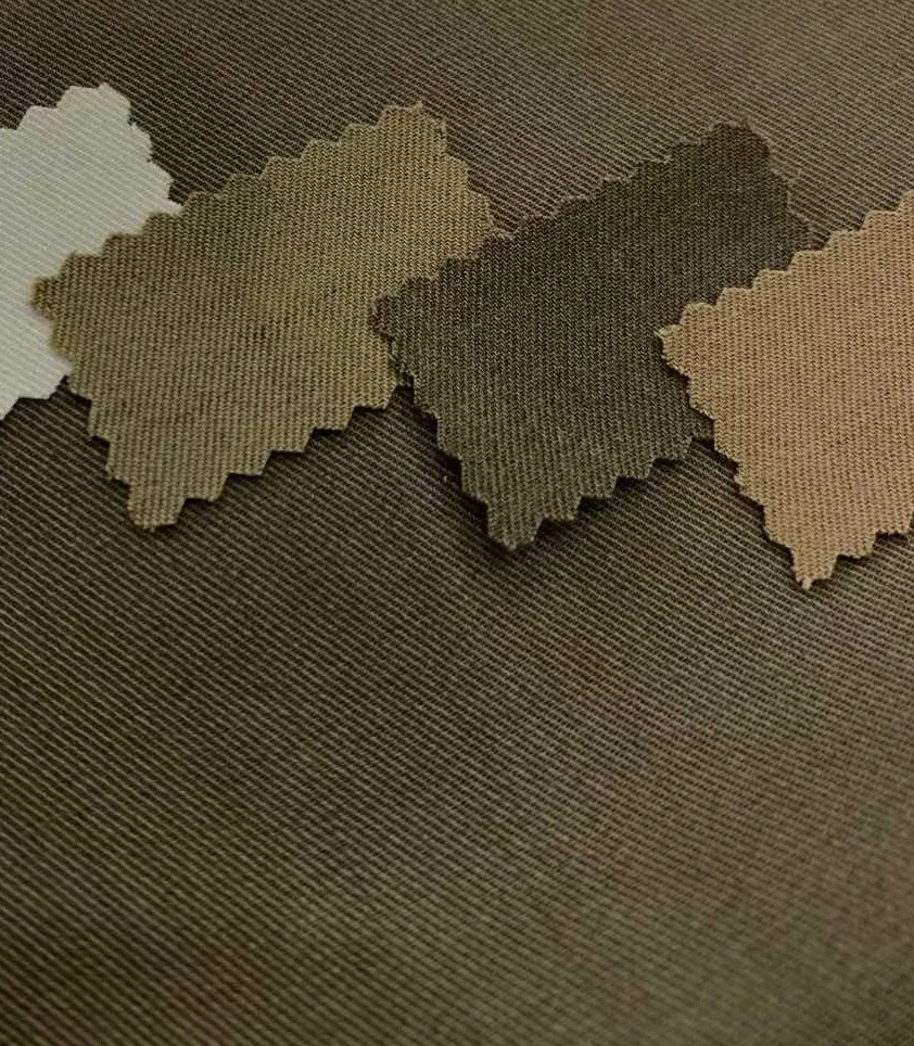 Texlab womenswear fabric swatches arranged for selection